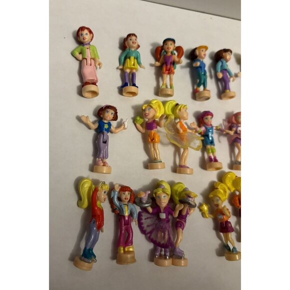 Vintage Late 90s early 2000s Polly Pocket Figures, lot Of 35 - Picture 4 of 7